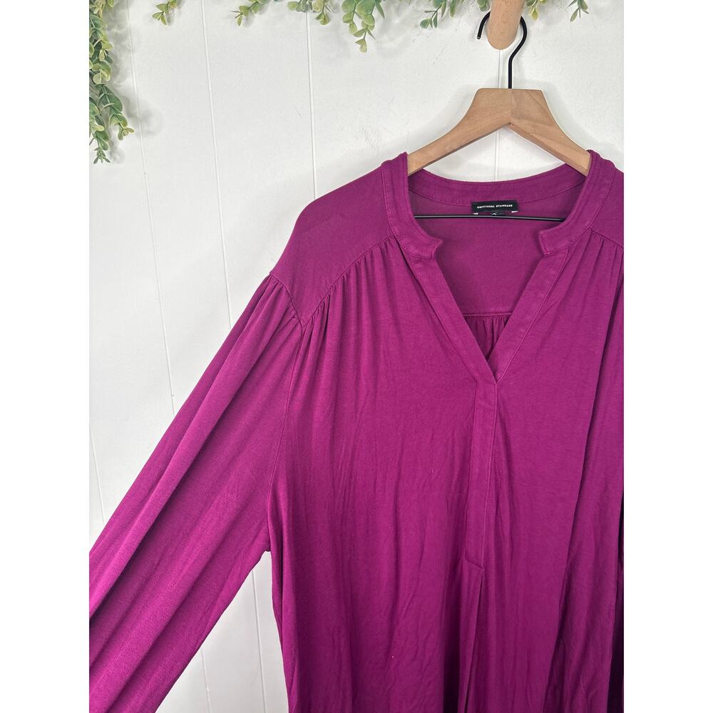 Universal Standard Gramercy Liquid Jersey Midi Dress Large Purple Casual - Picture 6 of 10